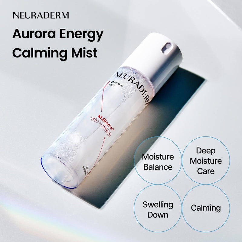 NEURADERM Calming Mist, Soothing Hydrating Facial Spray Makeup Fixer for All Skin Types with Ceramide to Restore Skin Barrier and Reduce Puffiness (100ml, 3.38 fl.oz) - Image 2