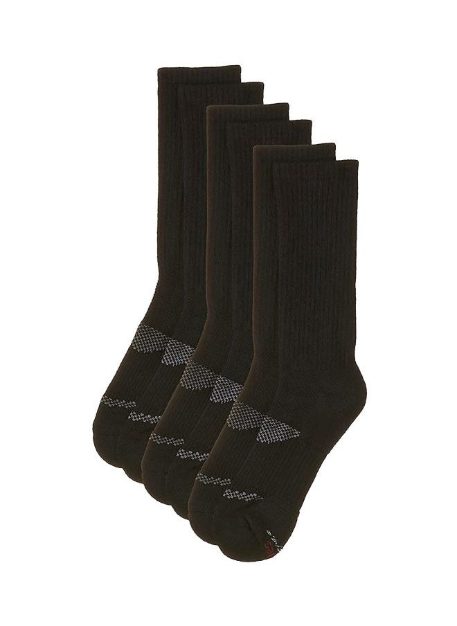 Hanes Hanes Mens Performance Power Cool Crew Running Socks 