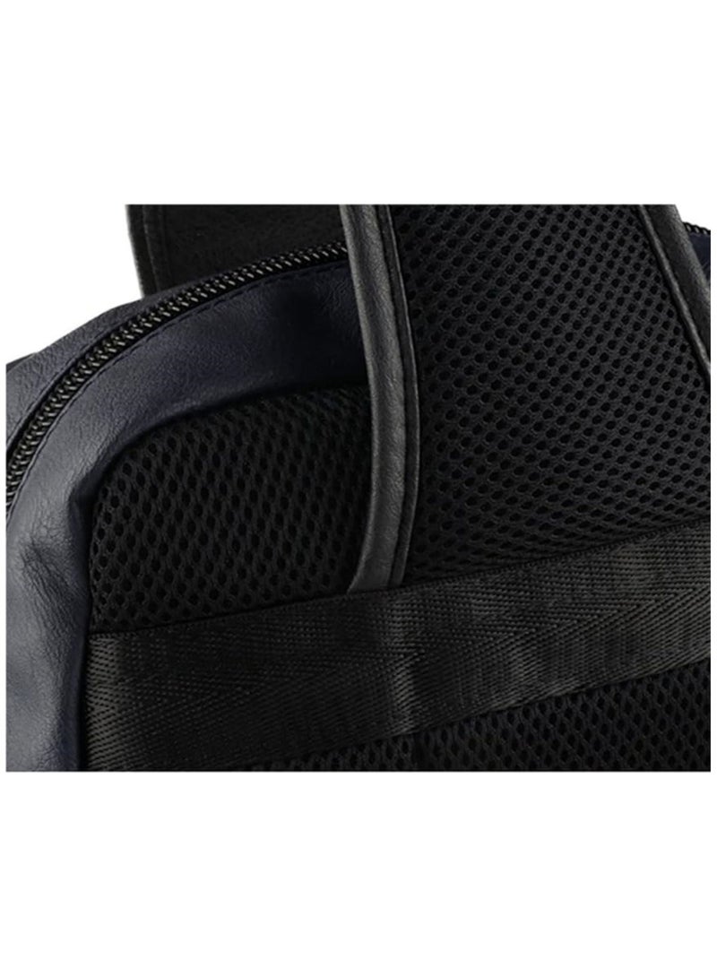 حقيبة كتف كروس جلدية للرجال، مناسبة للسفر والعمل، تصميم كاجوال وعملي - Image 5