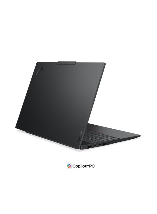 لينوفو ThinkPad E16 Gen 3 Laptop With 16 Inch WUXGA (1920x1200) Display, Core Ultra 7 258V Processor/32GB RAM DDR5/1TB SSD/Intel Arc Graphics 140V/DOS(Without Windows)/ Black - Image 5