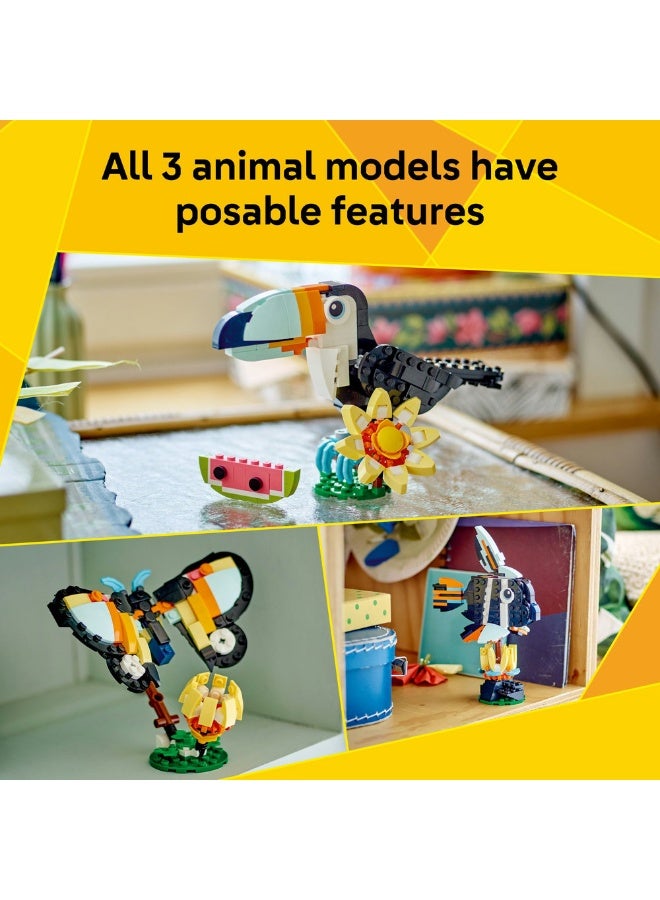 ليغو مجموعة الحيوانات البرّية: طوقان استوائي من ليغو® كرييتور 3 في 1 31173 - Image 4