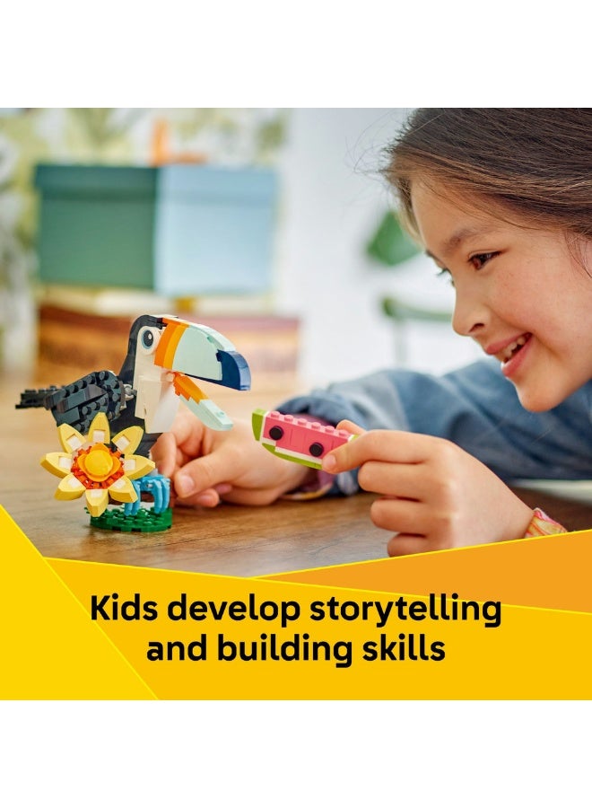 ليغو مجموعة الحيوانات البرّية: طوقان استوائي من ليغو® كرييتور 3 في 1 31173 - Image 5