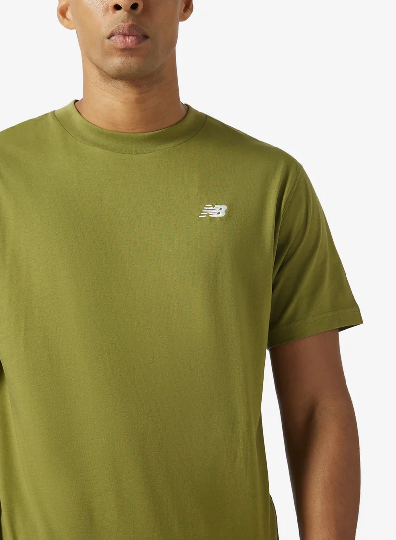 New Balance SPORT GREEN (GEE) Essential Logo T-Shirt for Men | Best Price UAE