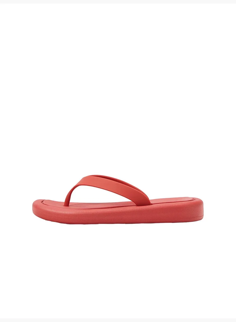 oysho Maxi-sole beach sandals