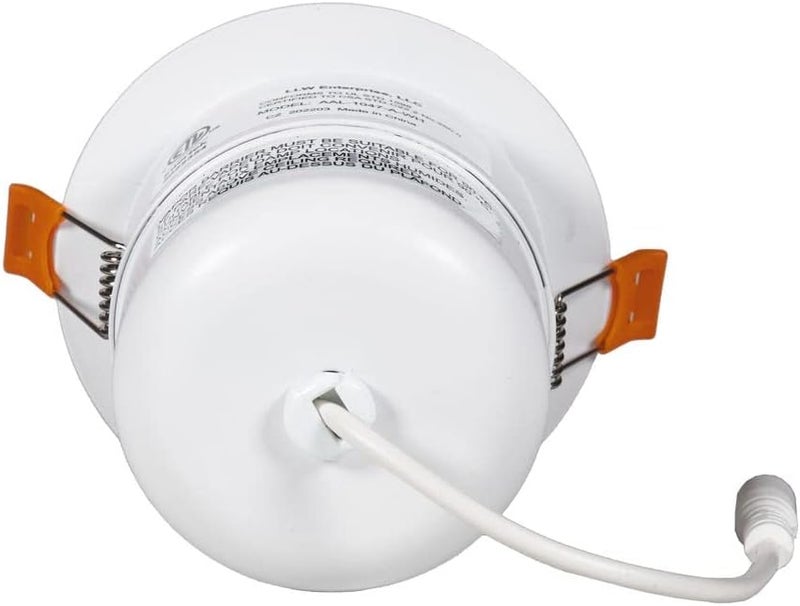 VOLT Adjustable Recessed Outdoor Soffit Light White with 7W 2700K Warm White MR16 LED Bulb  Junction Box - Image 4