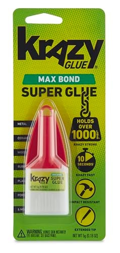 Krazy Glue غراء كرازي، أقصى قوة، طرف دقيق ممتد، 5 جرام - Image 1