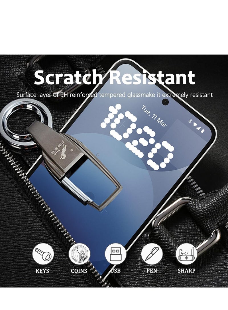 Screen Protector Compatible with Nothing Phone 3A 5G , [2+2 Pack] Tempered Glass + Camera Lens Protector,[Anti-Scratch][Bubble Free] 9H Hardness HD Clear Film for Nothing Phone (3a) 5G - Image 4