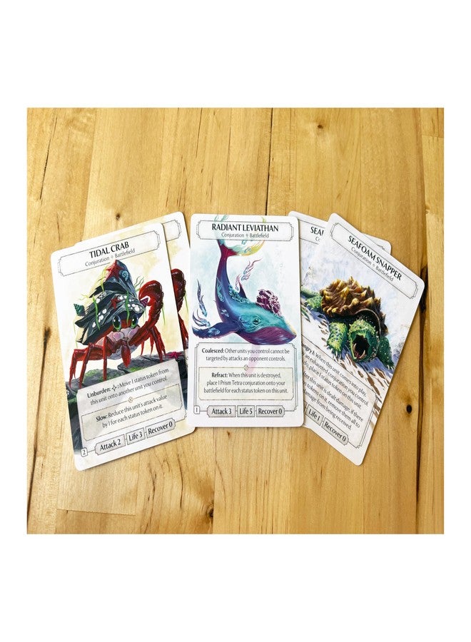 Plaid Hat Games Ashes Reborn The Oceans Guard Expansion Deck, Strategy Card Game, for 1 to 2 Players and Ages 14+ - Image 3