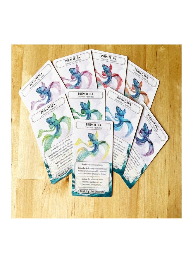 Plaid Hat Games Ashes Reborn The Oceans Guard Expansion Deck, Strategy Card Game, for 1 to 2 Players and Ages 14+ - Image 4