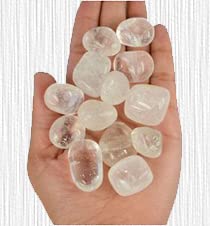 TOI SHOP حجر العقيق الكوارتز الشفاف من توي شوب للزينة المنزلية وزينة المكتب والهدايا وحظ جيد 900 جرام - Image 2