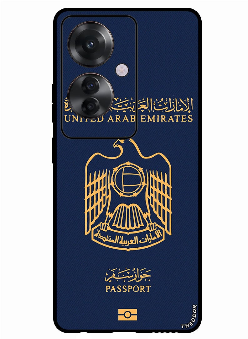 Theodor Protective Case Anti Scratch Shock Proof Bumper Cover For Oppo Reno 11F UAE Passport 2 - Image 1