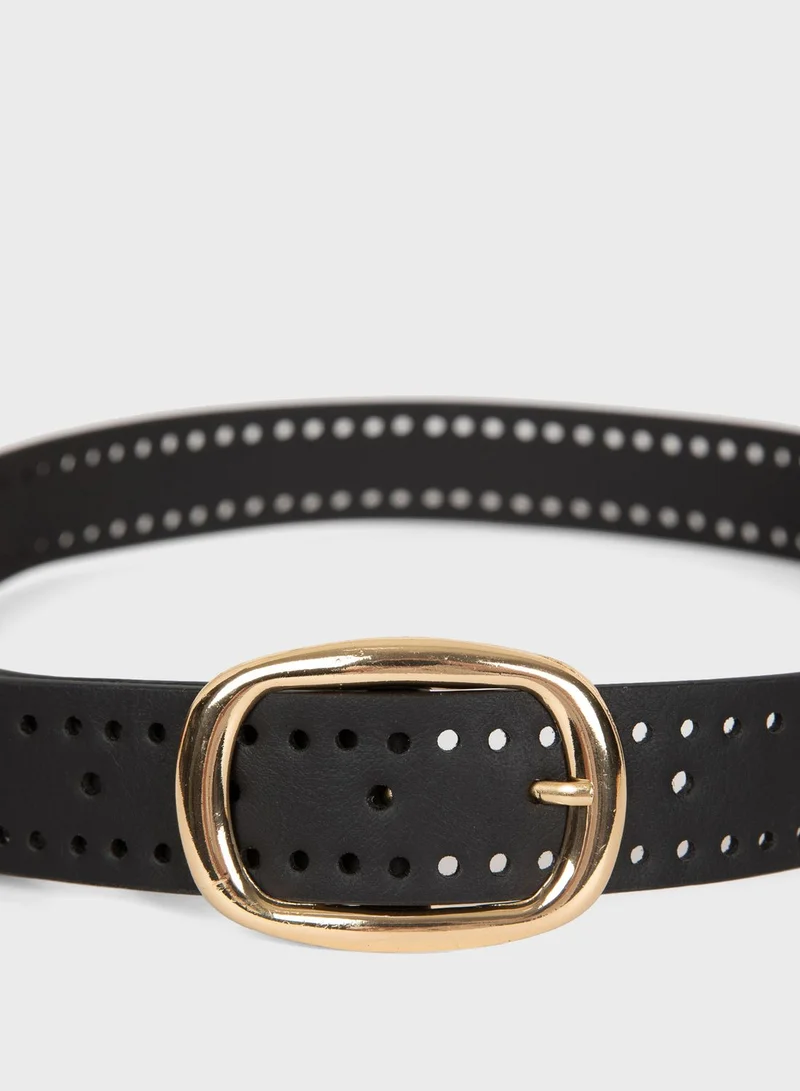 DeFacto Buckle Allocated Hole Belt