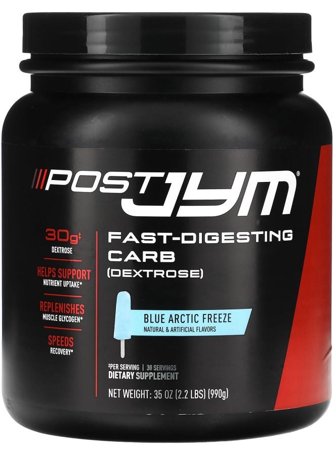JYM Supplement Science Post JYM Fast-Digesting Carb Blue Artic Freeze 2.2 lbs (990 g) - Image 1
