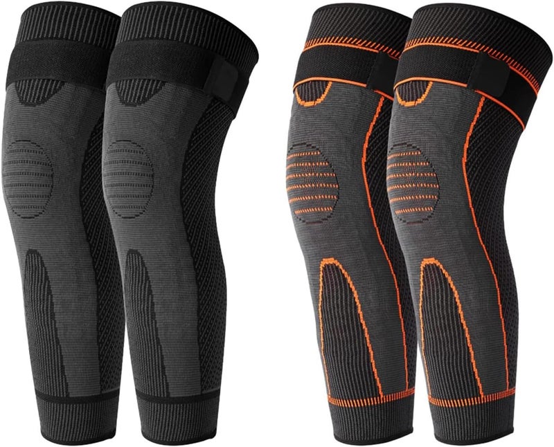 klarako KNEECA Tourmaline Acupressure Selfheating Knee Sleeve, Mugwort Acupressure Detoxing&Shaping Knee Pads, Wormwood Self-Heating Knee Pads, Knitted Nylon Strap Knee Pads for Men Women - Image 1