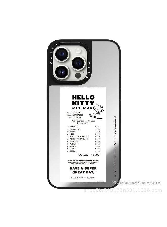 CASETIFY x Hello Kitty Sticker Phone Case - Compatible with iPhone 16 Pro/15 Pro Max/13/12