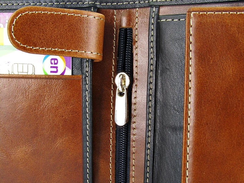 Zenga Personalized Men's Leather Wallet Named Wallet Z152  - Image 4