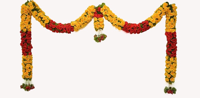 Daedal Crafters DC259 Yellow and red Door Set Hanging