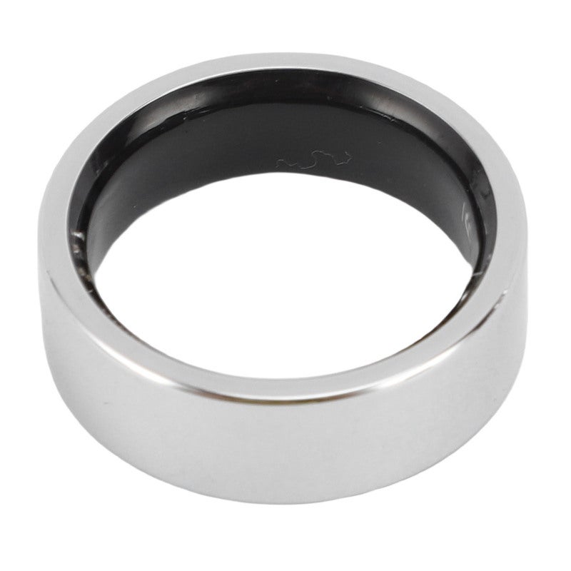 Smart Health Ring: Silver Size 7, Ultra Lightweight Wearability, High Precision Sensor - Intuitive Gesture Control, Fitness Ring for Swimming, Workouts, Men and Women - Image 2