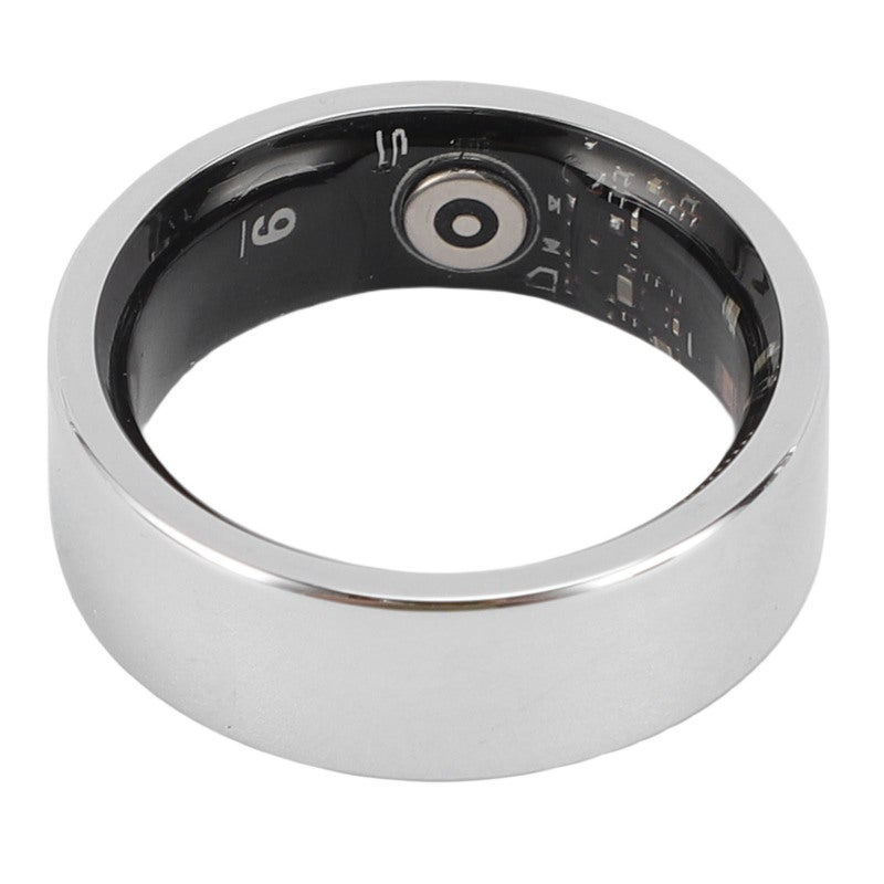 Smart Health Ring: Silver Size 7, Ultra Lightweight Wearability, High Precision Sensor - Intuitive Gesture Control, Fitness Ring for Swimming, Workouts, Men and Women - Image 4