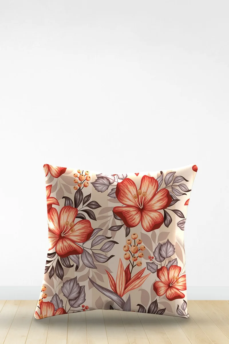 ارتافيسا Double Sided Digital Printed Decorative Faux Leather Throw Pillow Cover