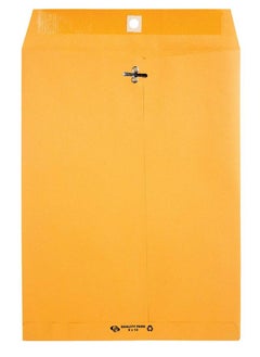 Quality Park 10 X 13 Clasp Envelopes Clasp And Gummed Closures For Storing Or Mailing 28 Lb Kraft Paper 100 Per Box (Qua38197)  - Image 3