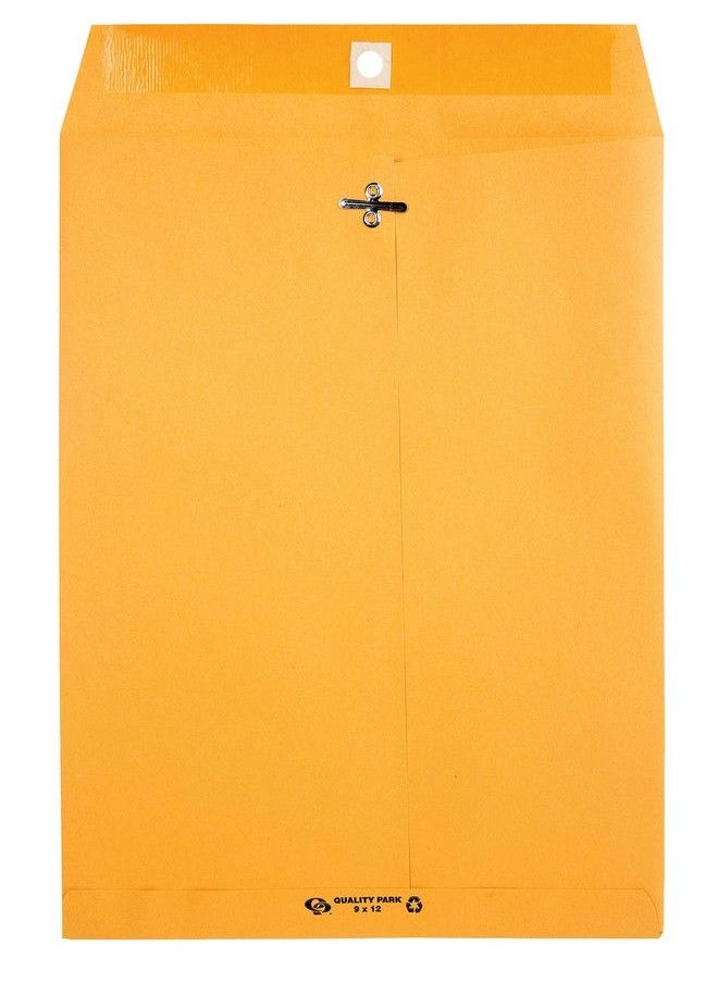 Quality Park - 10 X 13 Clasp Envelopes Clasp And Gummed Closures For Storing Or Mailing 28 Lb Kraft Paper 100 Per Box (Qua38197) - Image 1