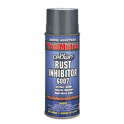 Crown 6007 Rust Inhibitor - 11 oz Aerosol, Light Amber - Image 1