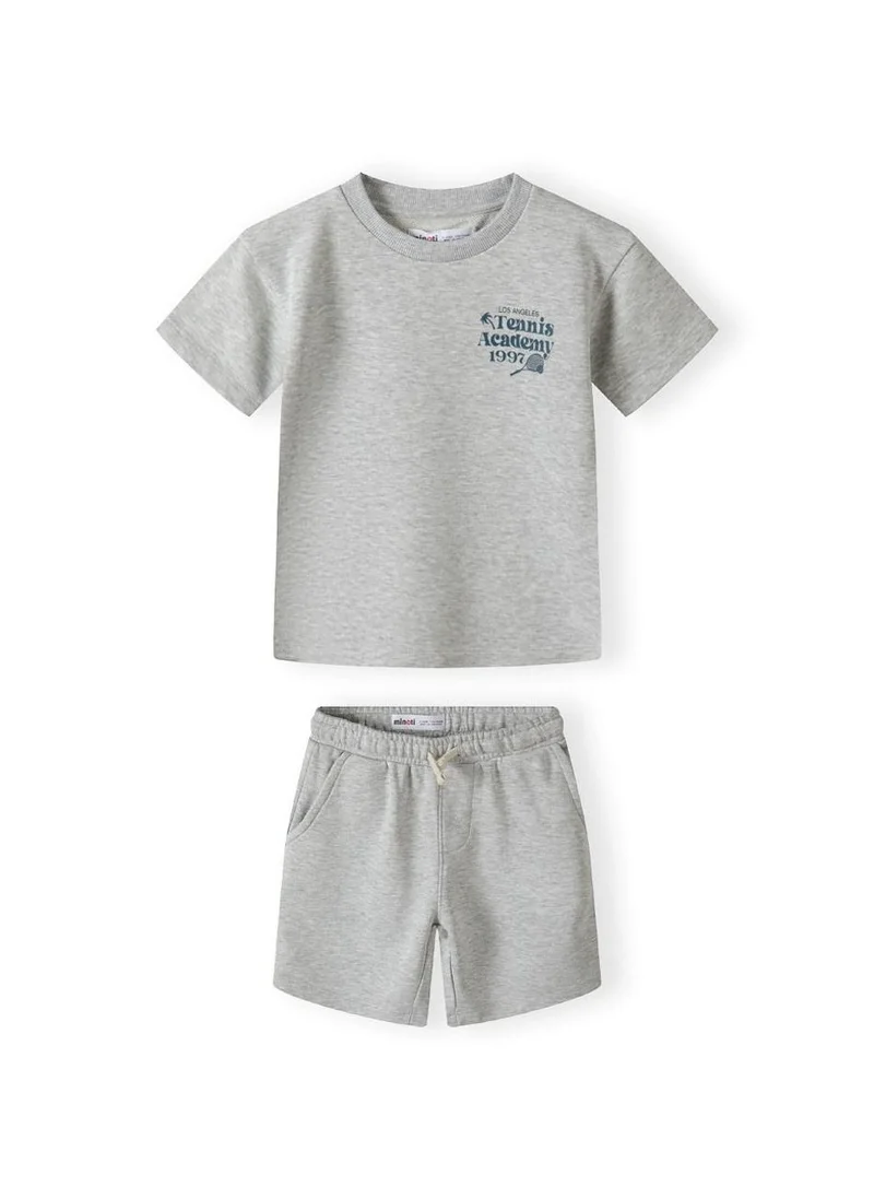 مينوتي Teen Boys  Short Sleeve T-Shirt And Shorts Set