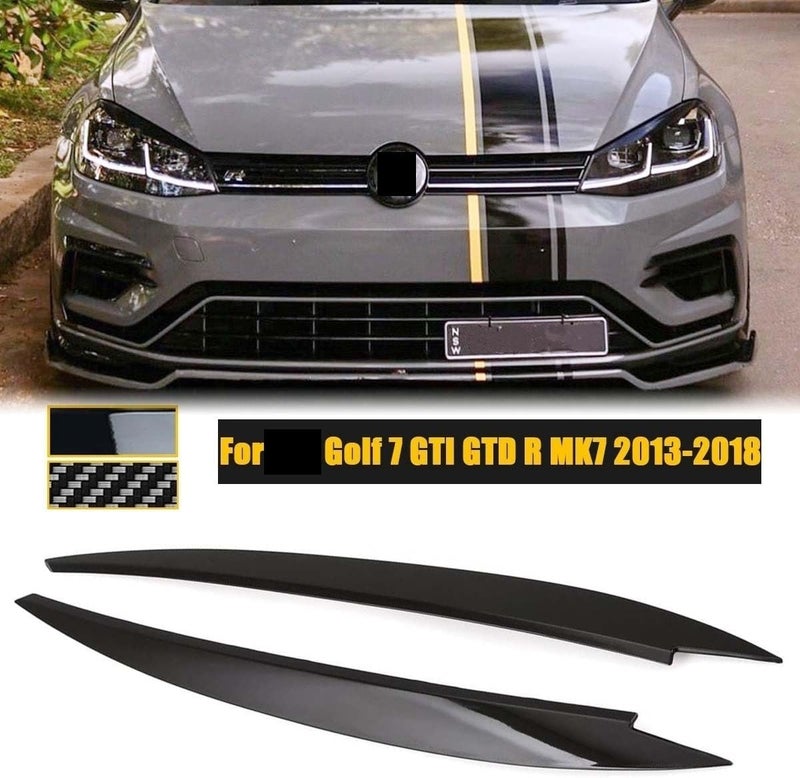 DEMULAX Headlight Eyelid Trim for Golf 7 MK7 - Image 2