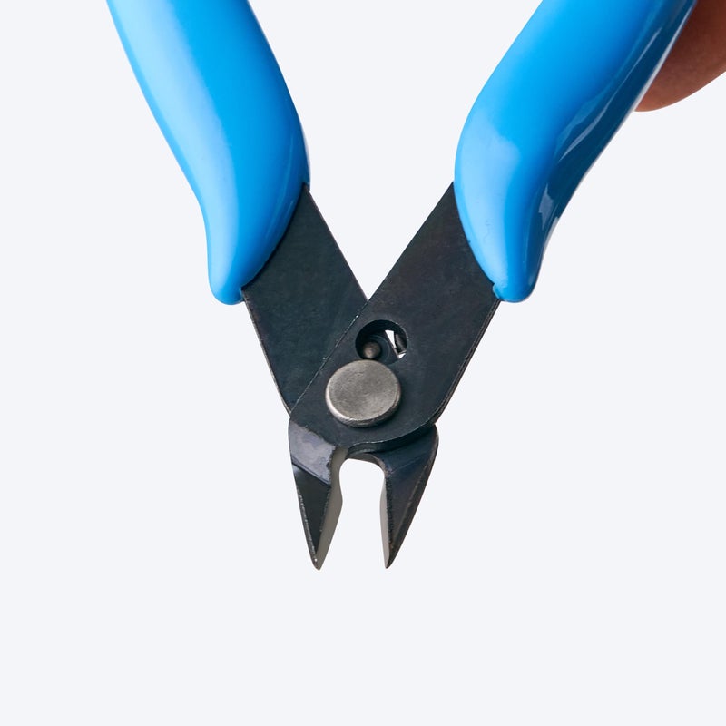 LB2 5 Inch Model Nipper, Plastic Model Tools for Beginners, Sharp Blade Gundam Nipper with Non-Slip Grip, Spure Cutter for Electronics, Gunpla Model Building, Jewelry (Sky Blue) - Image 5