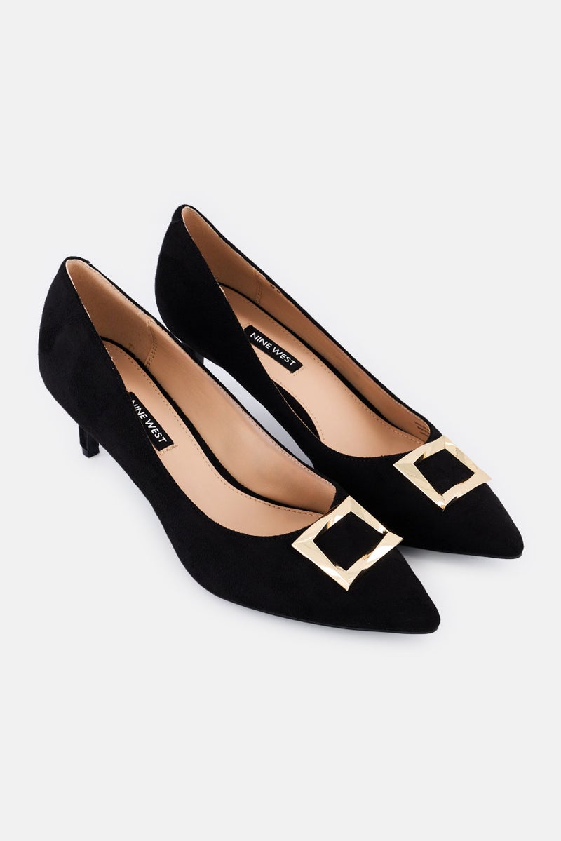 NINE WEST Women Dhalia Slip On Pumps, Black - Image 2