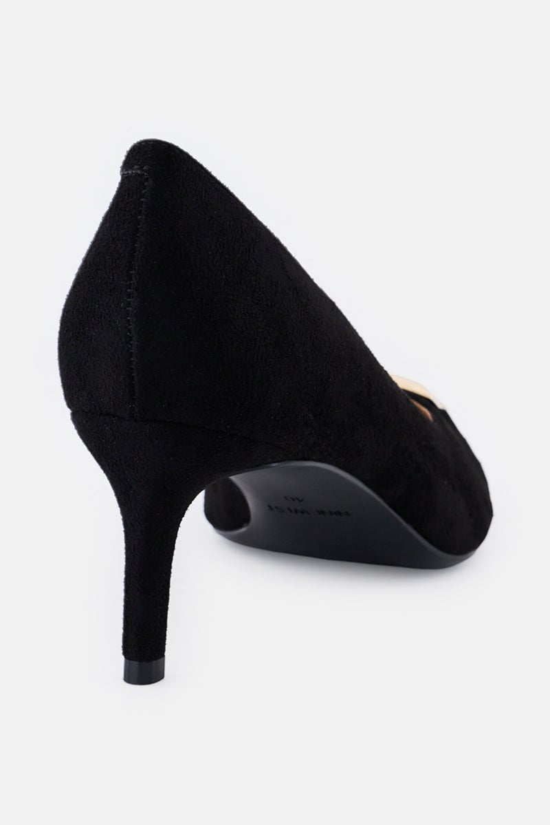 NINE WEST Women Dhalia Slip On Pumps, Black - Image 3