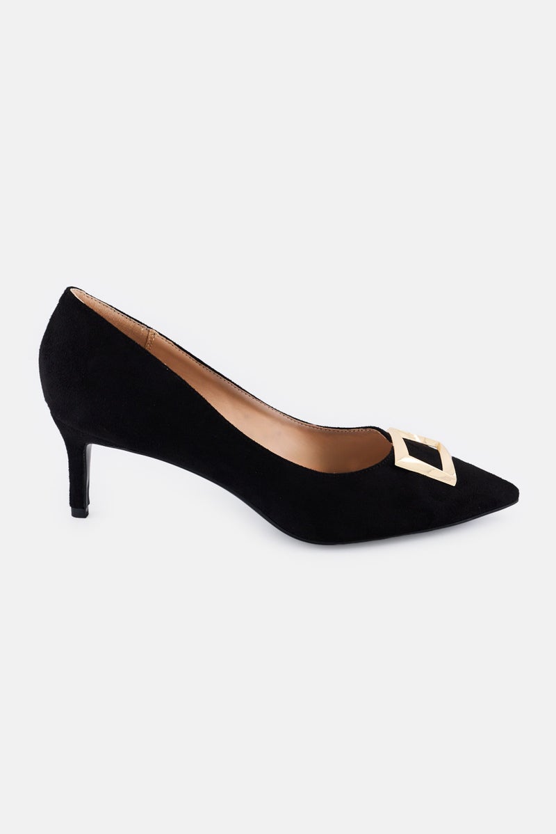 NINE WEST Women Dhalia Slip On Pumps, Black - Image 4