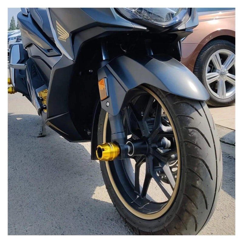 Champagne Front Wheel Crash Guard Frame Sliders for NMAX155 XMAX 300 250 Motorcycle - Image 4