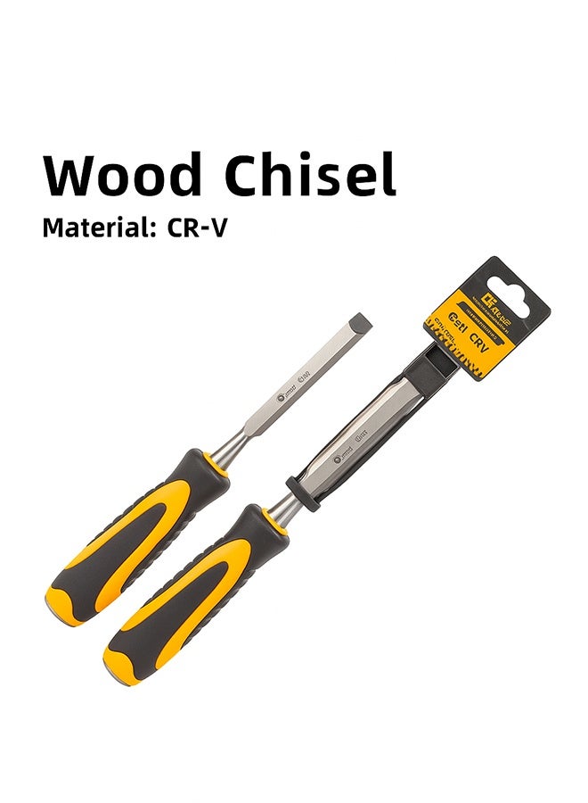 Conan Wood Chisel – CR-V Steel – Non-slip Handle – Multiple Sizes - Image 1