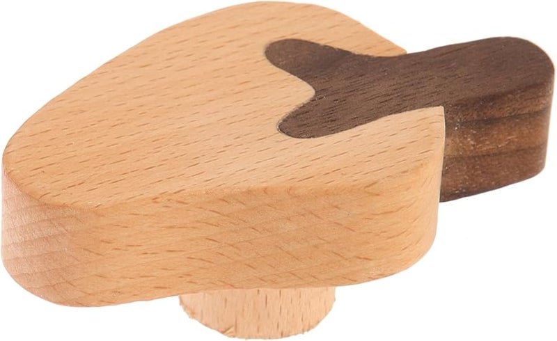 Nordic Style Wooden Cabinet Knob Drawer Pulls For Kitchen Dresser Room Door - Image 1