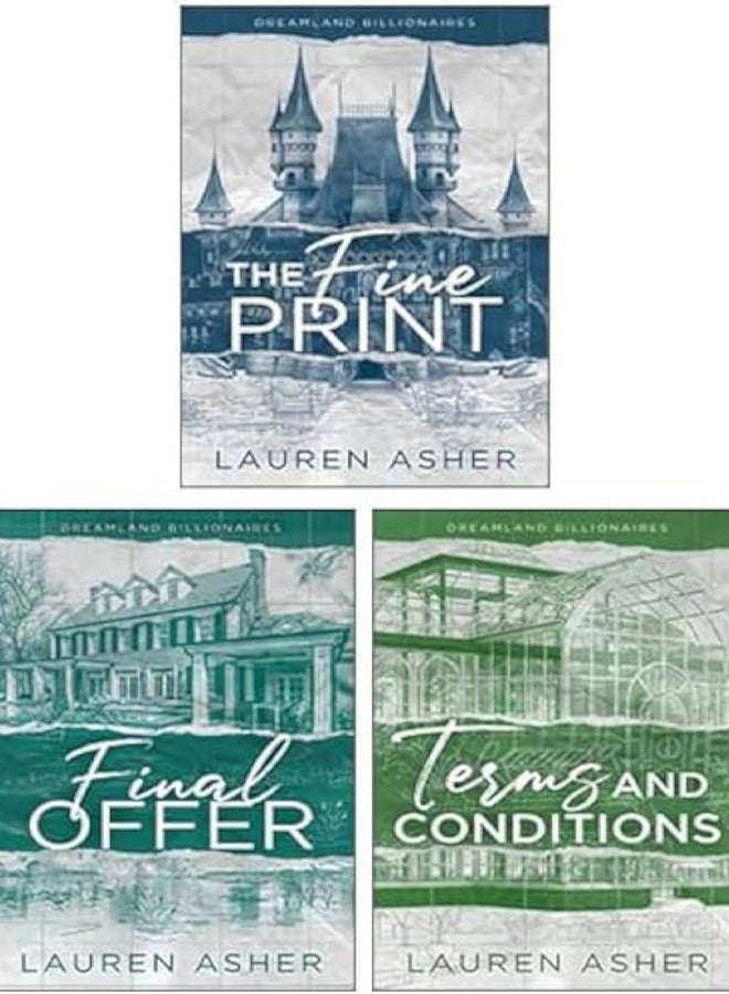 الحروف الصغيرة + الشروط والأحكام + العرض النهائي (مجموعة من 3 كتب من سلسلة Dreamland Billionaires)