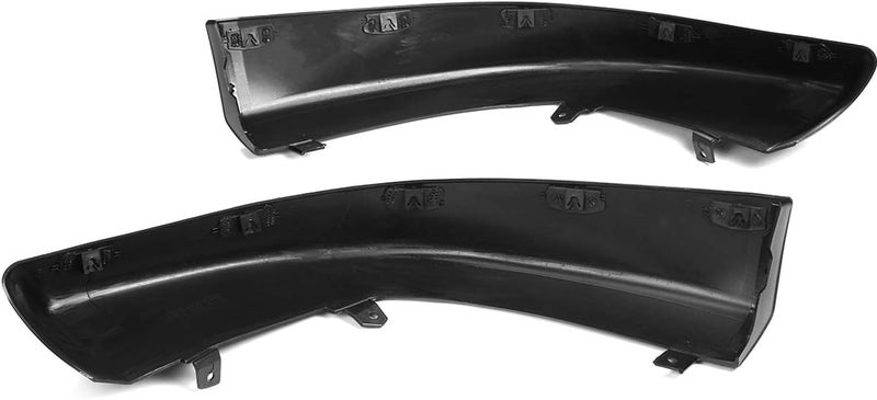 Wivplex Unpainted Black Front Bumper Splitter Lip Spoiler for Mitsubishi Lancer - Image 4