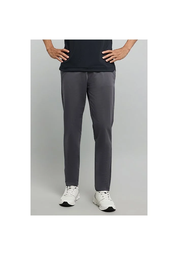 أر أند بي Solid Trackpants with Drawstring Waist