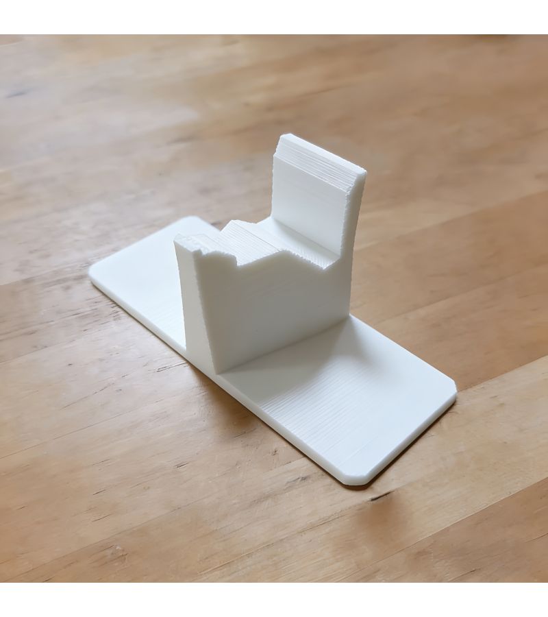 White Minimalist Eyeglass Holder Stable Desktop Storage Rack For Home Office Decor - Image 4