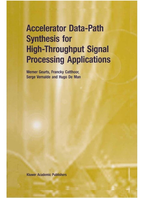 Accelerator Data-Path Synthesis for High-Throughput Signal Processing Applications