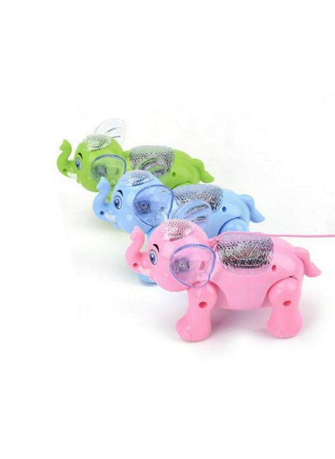 Manos Manos Musical & Light Pony Horse and Elephant Moving Animal | Baby Toddler | Sound Toy| Combo Pack for Kids | Baby  - Image 2