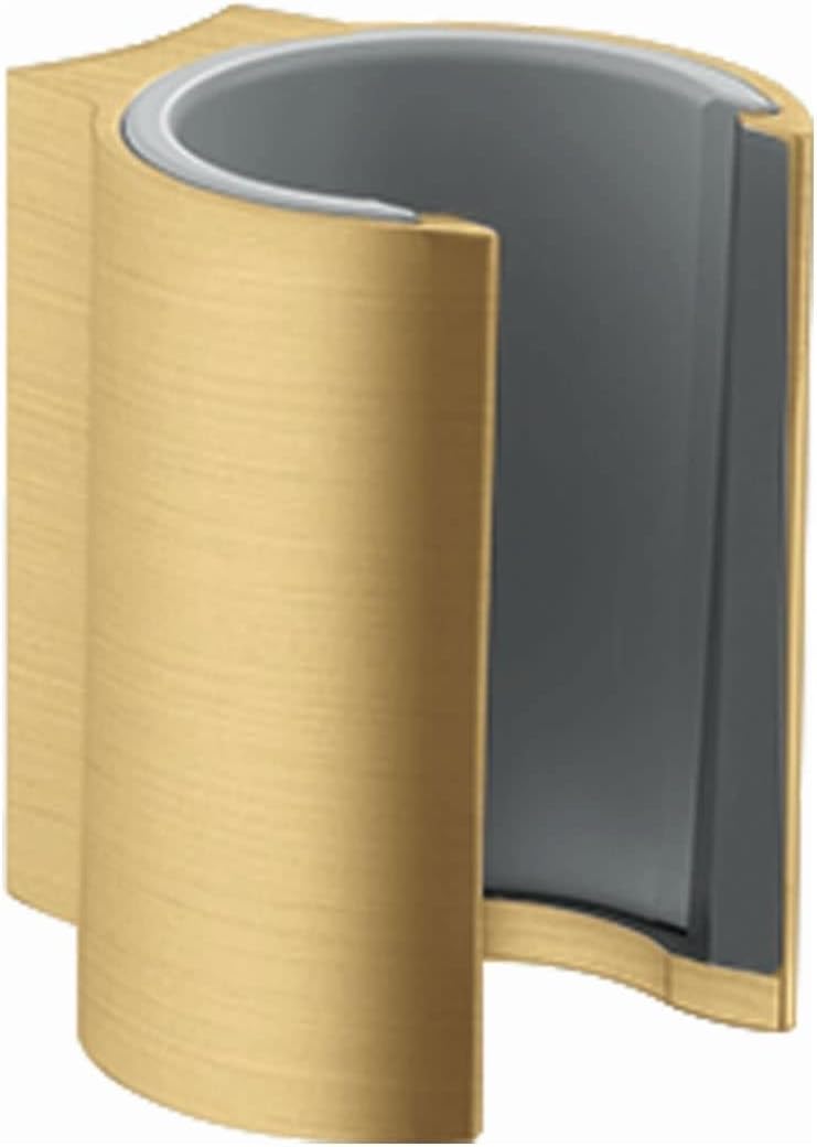 AXOR Starck Handheld Shower Head Holder in Brushed Gold Optic 27515250 - Image 1