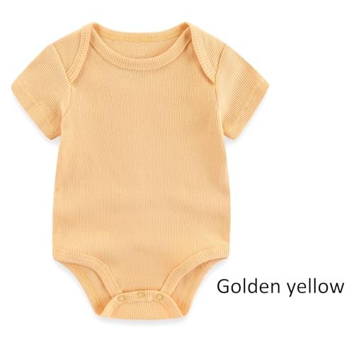 Ruliby Baby Girl Bodysuit and Pant Set Summer Soft Newborn Clothes Outfits 6-9 month - Image 4