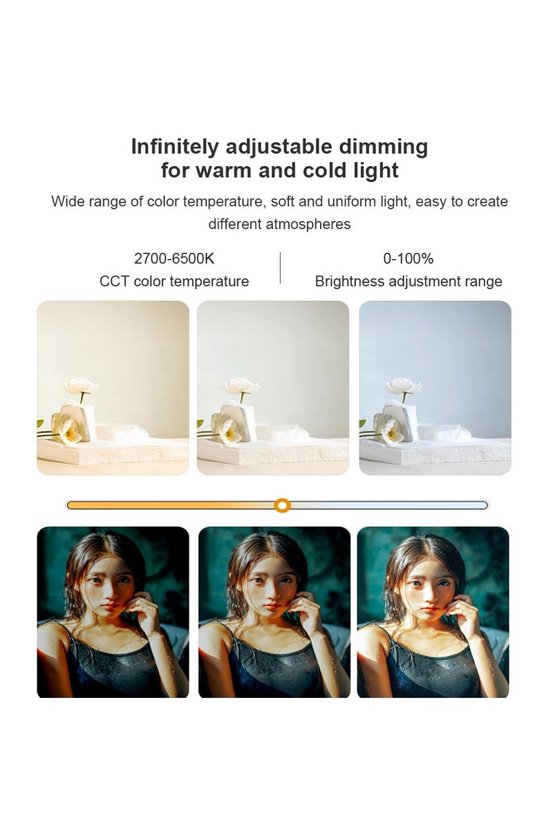 Glanfen ​​150W Professional COB Photography Lighting Kit, Bi-Color Temperature 2700-6500K COB Video Light, High CRI 85 with 65cm Softbox & Adjustable Stand for Photo/Portrait Product Shooting - Image 5