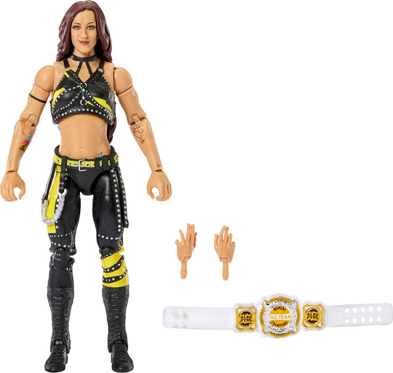 WWE Mattel WWE Elite Action Figure & Accessories, Series #121 Set, 6-inch Collectible Alba Fyre with 25 Articulation Points & Swappable Hands - Image 1