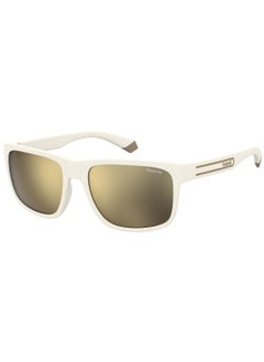 Polaroid Men's Polarized Rectangular Sunglasses - Pld 2157/S White ...