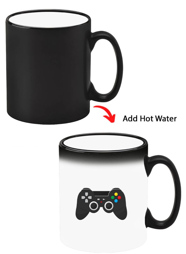 Theodor Color Changing Heat Sensitive Ceramic Mug, Image Revealed When HOT Liquid is Added! Controler - Image 1