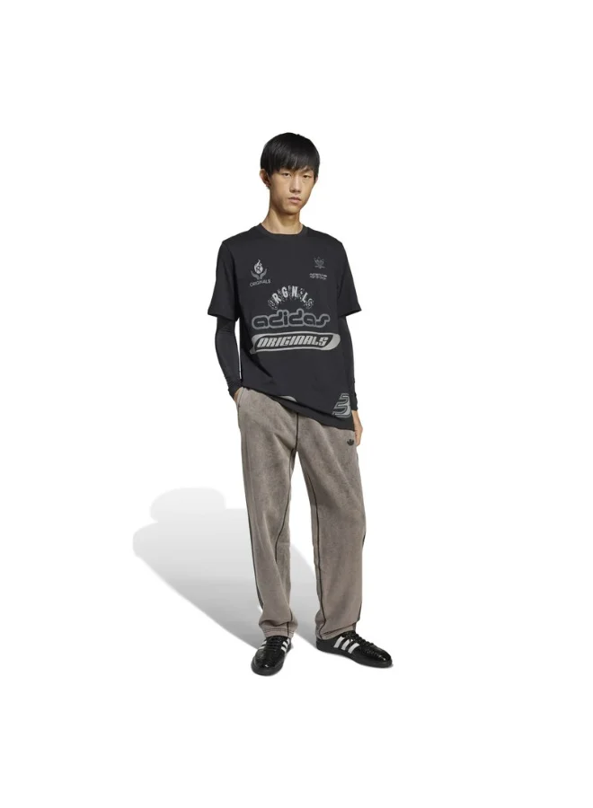 Adidas Q12 TS SPONSOR Black Originals Men T-SHIRTS