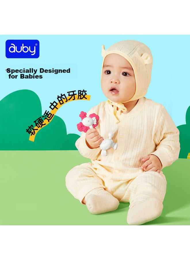 Auby Rattle Gift Box For 0-1 Year Old Infants, Newborn Toy Gift Set, Teether For 0-6 Months, Soothing Full Moon Gift - Image 3